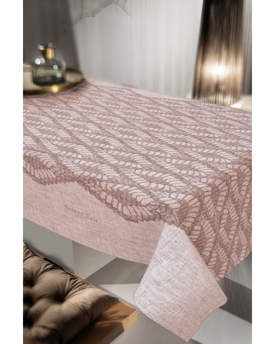 SAINT CLAIR ΤΡΑΠΕΖΟΜΑΝΤΗΛΟ 1026 OLD PINK 140X180 Tableclothes