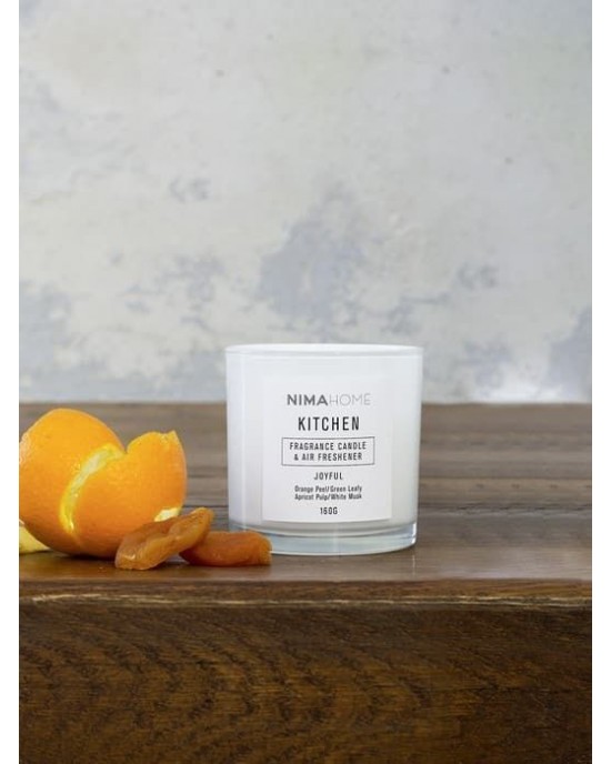 Αρωματικό Κερί 160gr  Kitchen NIMA HOME Διακόσμηση