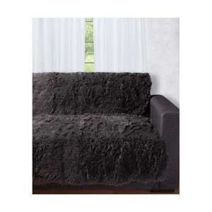 Διακοσμητικό μαλλιαρό ριχτάρι 5336 (145cm x 195cm) ανθρακί