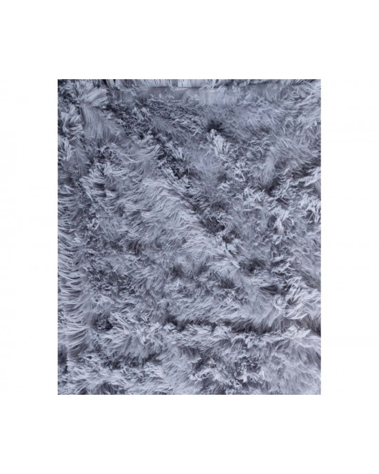 Διακοσμητικό μαλλιαρό ριχτάρι 5336 (145cm x 195cm) ανθρακί Ριχτάρια καναπέ