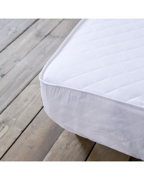 Επίστρωμα 180x200+30 Abbraccio  Καπιτονέ με Φούστα Καπιτονέ Γίγας NIMA HOME Mattress Toppers