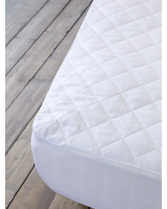 Επίστρωμα 160x200+30 Abbraccio  Καπιτονέ με Φούστα Ύφασμα Υπέρδιπλο NIMA HOME Mattress Toppers