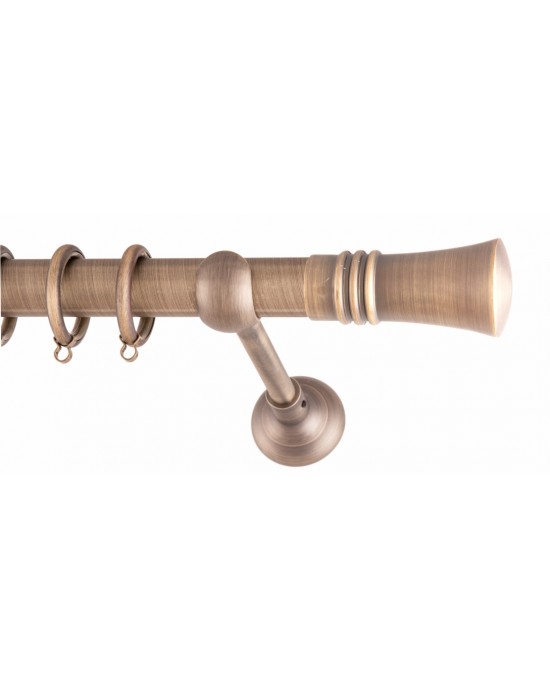CURTAIN WOOD SAMOS FRANS Φ25 ANTIK Φ1,60