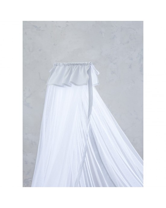 Κουνουπιέρα  Nappy Light Gray NIMA HOME Nursery mosquito nets
