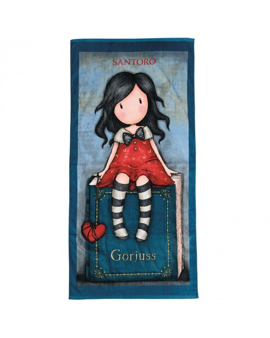 5828 SEA TOWEL 75Χ150 SANTORO BLUE