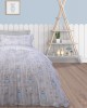 DAS KIDS 4767 SET OF FURNITURE SINGLE KID GRAY-ECRU-BLUE 160Χ240, 50Χ70 + 5