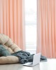 DASHOME 2194 ΚΟΥΡΤΙΝΑ 300Χ270 ΜΕ ΤΡΕΣΑ ΣΟΜΟΝ Κουρτίνες σαλονιού