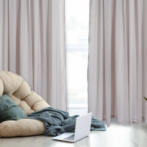 DASHOME 2196 ΚΟΥΡΤΙΝΑ 300Χ270 ΜΕ ΤΡΕΣΑ ΓΚΡΙ