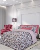 2119 ΣΕΤ ΣΕΝΤΟΝΙΑ ΜΟΝΑ GREENWICH POLO CLUB ΜΠΟΡΤΝΩ-ΜΠΕΖ-ΜΠΛΕ 170X260, 50X70+5 Σεντόνια