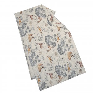 2662 RUNNER 45Χ140 GREENWICH POLO CLUB ΕΚΡΟΥ-ΜΑΥΡΟ-ΚΑΦΕ