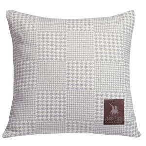 2784 ΔΙΑΚΟΣΜΗΤΙΚΟ ΜΑΞΙΛΑΡΙ 42X42 GREENWICH POLO CLUB ΕΚΡΟΥ-ΓΚΡΙ