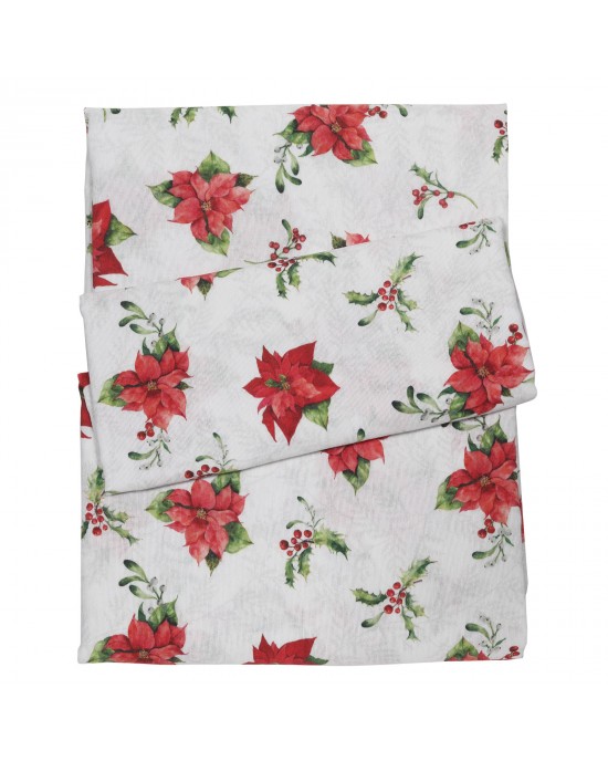 0625 CHRISTMAS RUNNER 45Χ140 ΜΠΕΖ - ΚΟΚΚΙΝΟ DAS HOME