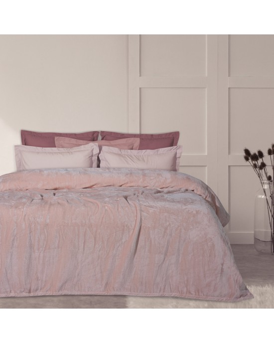 DAS HOME 1346 ΚΟΥΒΕΡΤΑ VELOUR MONH