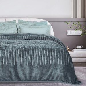 DAS HOME 1349 ΚΟΥΒΕΡΤΑ VELOUR MONH