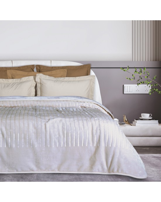 DAS HOME 1351 ΚΟΥΒΕΡΤΑ VELOUR MONH