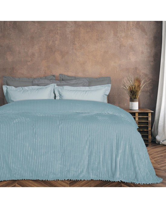 DAS HOME 1355 ΚΟΥΒΕΡΤΑ FLEECE 220Χ240