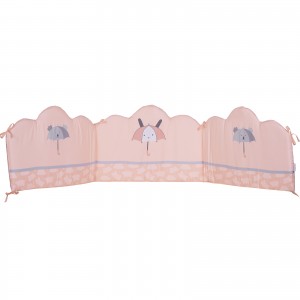 DAS BABY 4878 ΠΑΝΤΑ ΚΟΥΝΙΑΣ FUN BABY ΡΟΖ-ΛΕΥΚΟ-ΓΚΡΙ