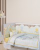 DAS BABY 4880 ΚΟΥΒΕΡΛΙ BABY FUN ΓΑΛΑΖΙΟ-ΚΙΤΡΙΝΟ-ΜΕΝΤΑ