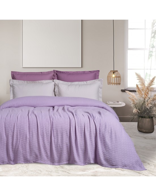 DAS HOME 0490 ΚΟΥΒΕΡΤΑ 220X240 ΛΙΛΑ