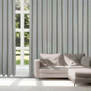 DAS HOME 2252 ΚΟΥΡΤΙΝΑ ΜΕ ΚΡΙΚΟΥΣ 140Χ270 ΓΚΡΙ