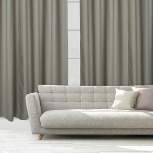 DAS HOME 2259 ΚΟΥΡΤΙΝΑ ΜΕ ΚΡΙΚΟΥΣ 140Χ270 ΓΚΡΙ