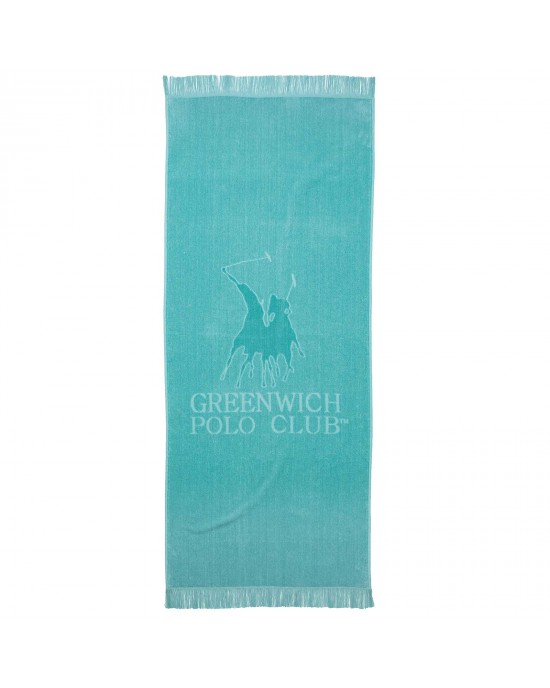3733 ΠΕΤΣΕΤΑ ΘΑΛΑΣΣΗΣ 90Χ190 GREENWICH POLO CLUB ΤΥΡΚΟΥΑΖ