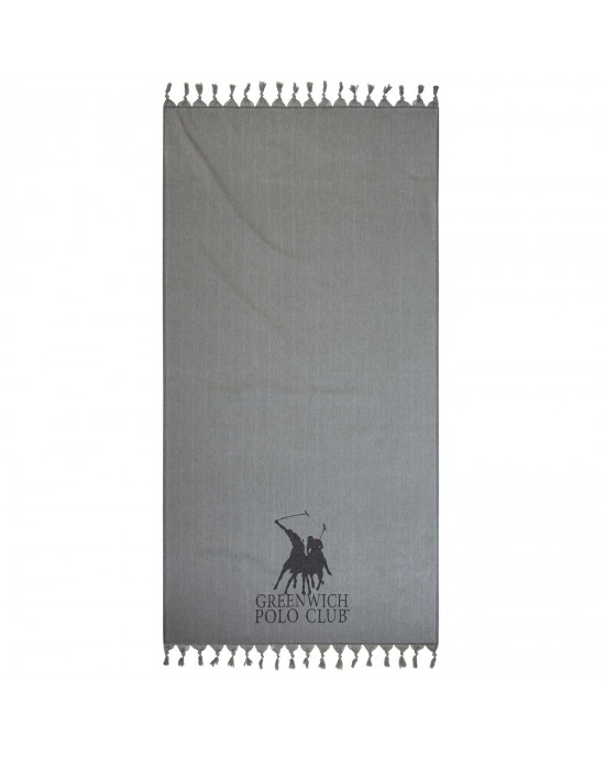 3794 ΠΕΤΣΕΤΑ-ΠΑΡΕΟ 90Χ170 GREENWICH POLO CLUB ΓΚΡΙ