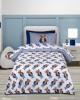 8838 ΣΕΤ ΣΕΝΤΟΝΙΑ ΜΟΝΑ GREENWICH POLO CLUB ΜΠΛΕ-ΛΕΥΚΟ-ΜΑΥΡΟ Kids bed sheets