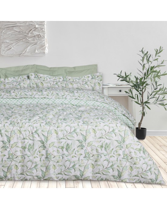 DAS HOME ΣΕΤ ΣΕΝΤΟΝΙΑ KING DAILY 3173 GREEN, WHITE