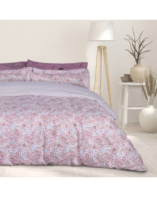 DAS HOME ΣΕΤ ΣΕΝΤΟΝΙΑ KING HAPPY 9669 PINK, RED
