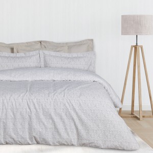 DAS HOME ΣΕΤ ΣΕΝΤΟΝΙΑ ΜΟΝΑ HAPPY 9678 TAUPE, WHITE