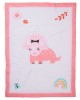 DAS BABY ΚΟΥΒΕΡΛΙ FUN 4936 PINK, WHITE