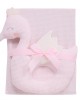 DAS BABY ΚΟΥΒΕΡΤΑ ΠΙΚΕ 75X100 RELAX 4956 PINK, WHITE