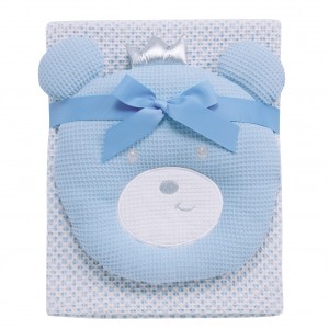 DAS BABY ΚΟΥΒΕΡΤΑ ΠΙΚΕ 75X100 RELAX 4959 BLUE, WHITE