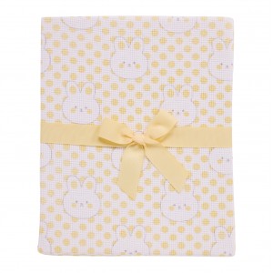 DAS BABY ΚΟΥΒΕΡΤΑ ΠΙΚΕ 75X100 RELAX 4961 YELLOW