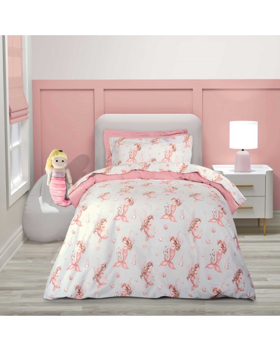 GREENWICH POLO CLUB ΣΕΤ ΣΕΝΤΟΝΙΑ ΜΟΝΑ ESSENTIAL 8853 GREY, PINK