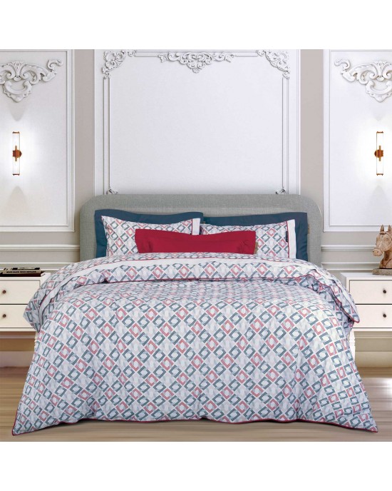 GREENWICH POLO CLUB ΣΕΤ ΣΕΝΤΟΝΙΑ KING ESSENTIAL 2269 BLUE, RED
