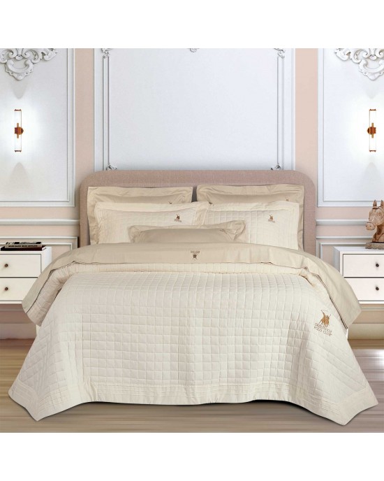 GREENWICH POLO CLUB ΚΟΥΒΕΡΤΟΡΙΟ KING CLASSIC 2355 ECRU