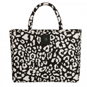 GREENWICH POLO CLUB ΤΣΑΝΤΑ ΘΑΛΑΣΣΗΣ 46X36 ESSENTIAL 4059 BLACK, TAUPE