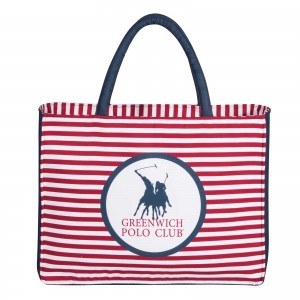 GREENWICH POLO CLUB ΤΣΑΝΤΑ ΘΑΛΑΣΣΗΣ 46X36 ESSENTIAL 4027 BLUE, RED