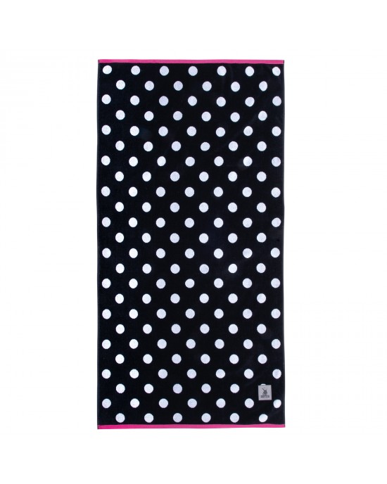 GREENWICH POLO CLUB ΠΕΤΣΕΤΑ ΘΑΛΑΣΣΗΣ 90Χ170 4068 BLACK, FUSCHIA