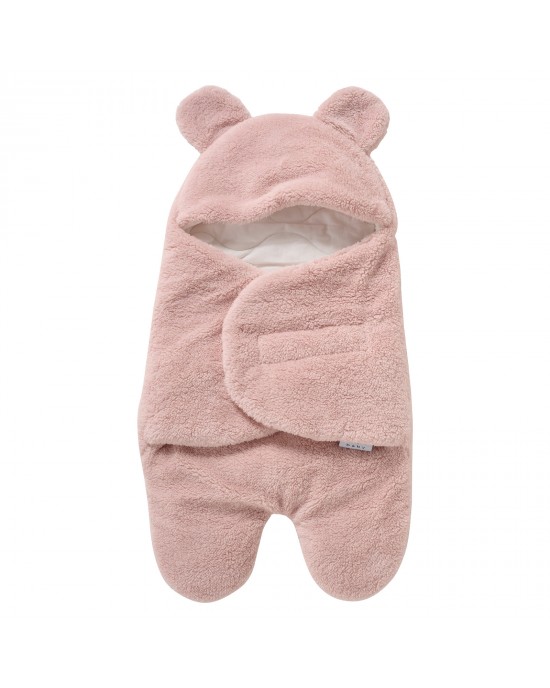 DAS BABY ΥΠΝΟΣΑΚΟΣ FLEECE 80X85 RELAX 4910 PINK