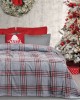 DAS HOME ΚΟΥΒΕΡΤΑ FLEECE 220Χ240 1362 GREY, RED