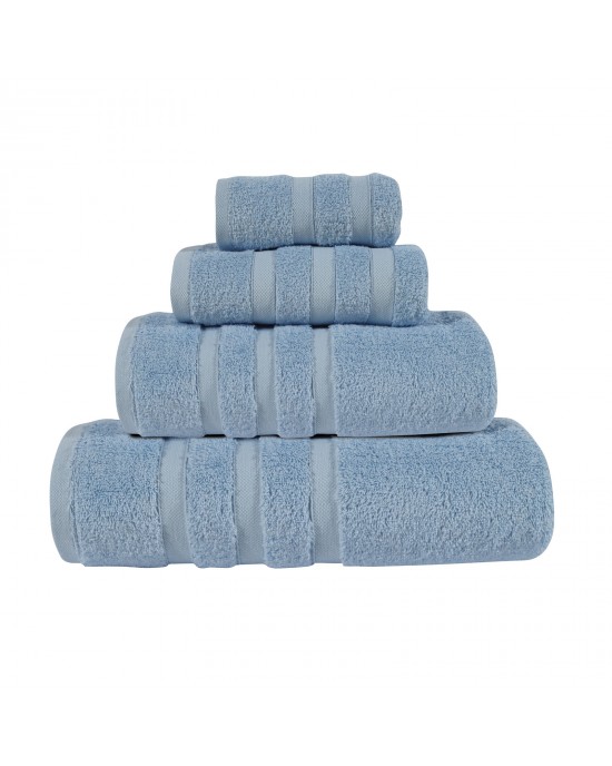 DAS HOME ΠΕΤΣΕΤΑ ΜΠΑΝΙΟΥ PRESTIGE 90Χ160 1172 BABY BLUE