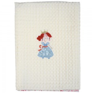 6511 PIKE BLANKET 110X150 BABY DREAM EMBROIDERY PINK