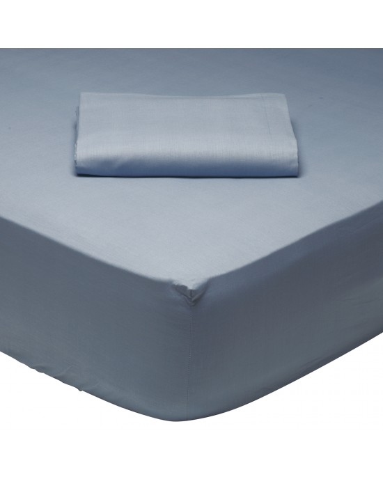 1006 BED SHEET WITH BLUE RUBBER 170 * 200 + 35