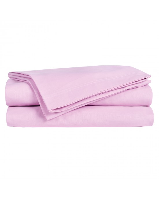 1012 BED SHEET PINK 230 * 260