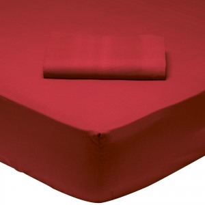 1014 SEMI-DOUBLE SHEET WITH BORDEAUX RUBBER 120 * 200 + 35