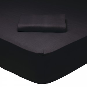 1015 BED SHEET WITH BLACK RUBBER 170 * 200 + 35