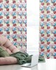 2106 CURTAIN 140Χ280 WITH BROWN-TILE TRUCKS-PETROL-VEGETABLE